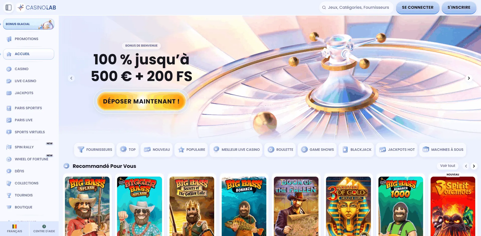 Casino en ligne Casinolab